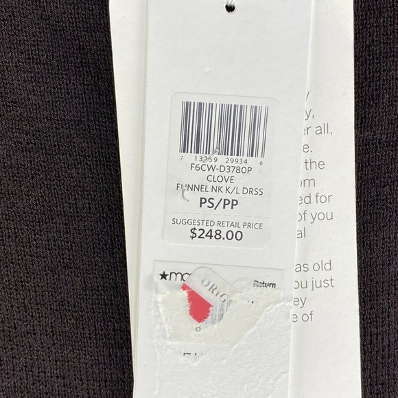 Eileen Fisher Funnel Dress Petite Small Sleeveless - Picture 8 of 8